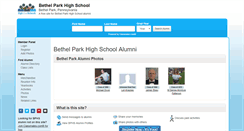 Desktop Screenshot of bethelparkhighschool.org